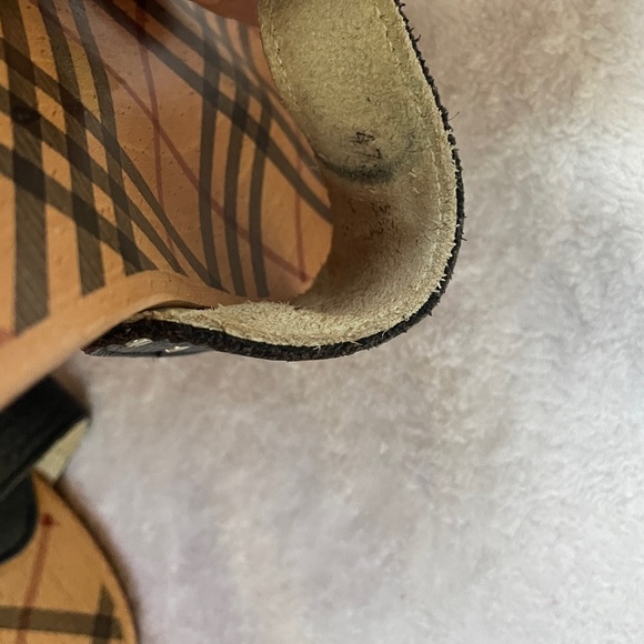 Burberry Wooden Slide Sandals - Picture 5 of 12